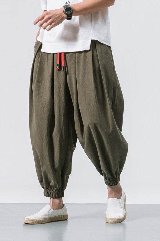 Casual Wide-Leg Pants for Men