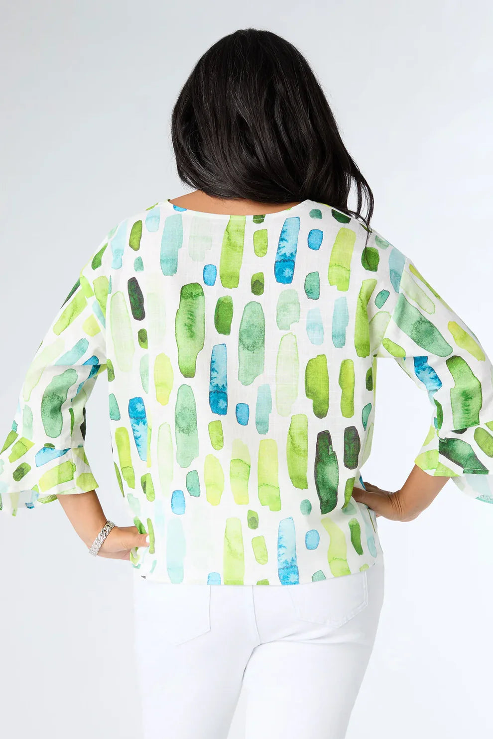 V-Neckline Elegant Blouse For Women