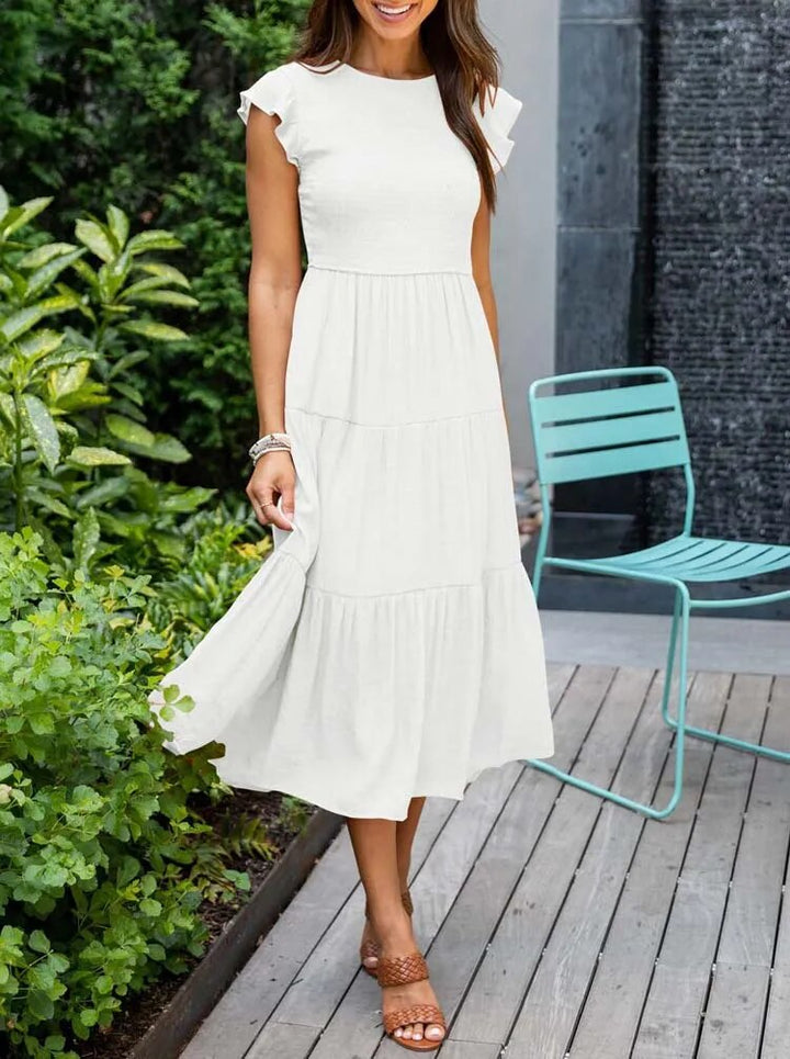 Robe fluide pour femme élégant | Midi