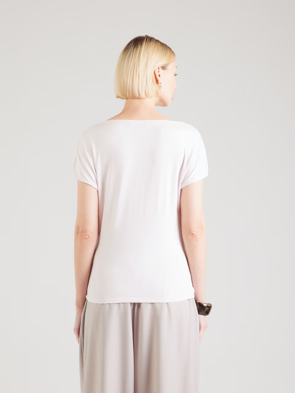 Blouse with Wide Neckline for Women