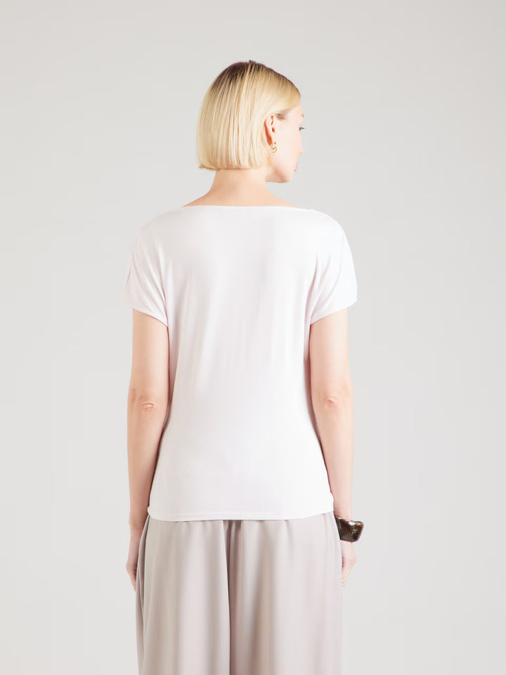 Blouse with Wide Neckline for Women