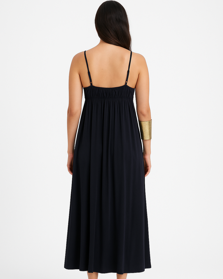 Embroidered Maxi Dress for Women