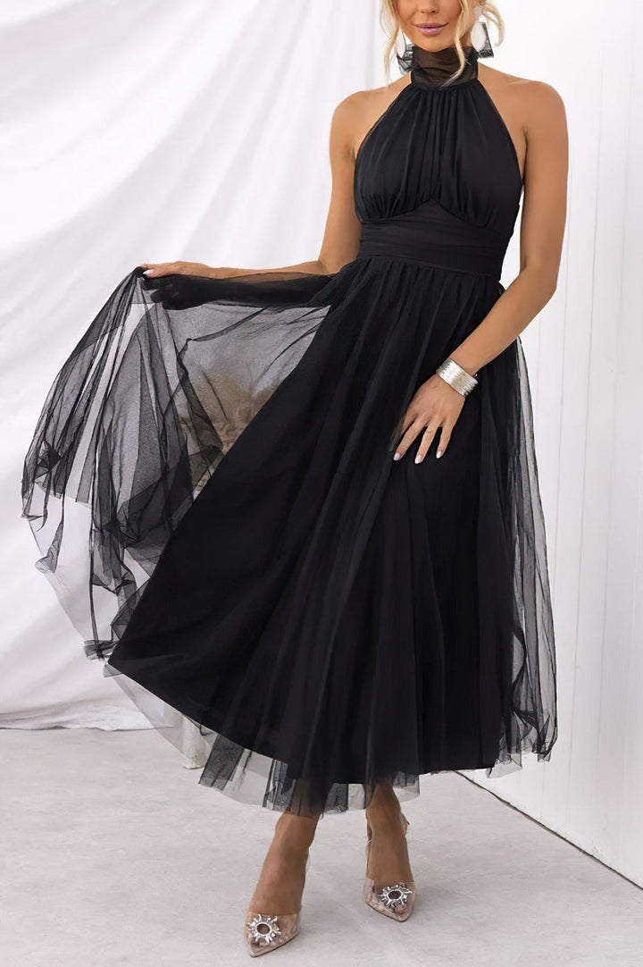 Robe d'été pour invitée de mariage pour femme | Midi