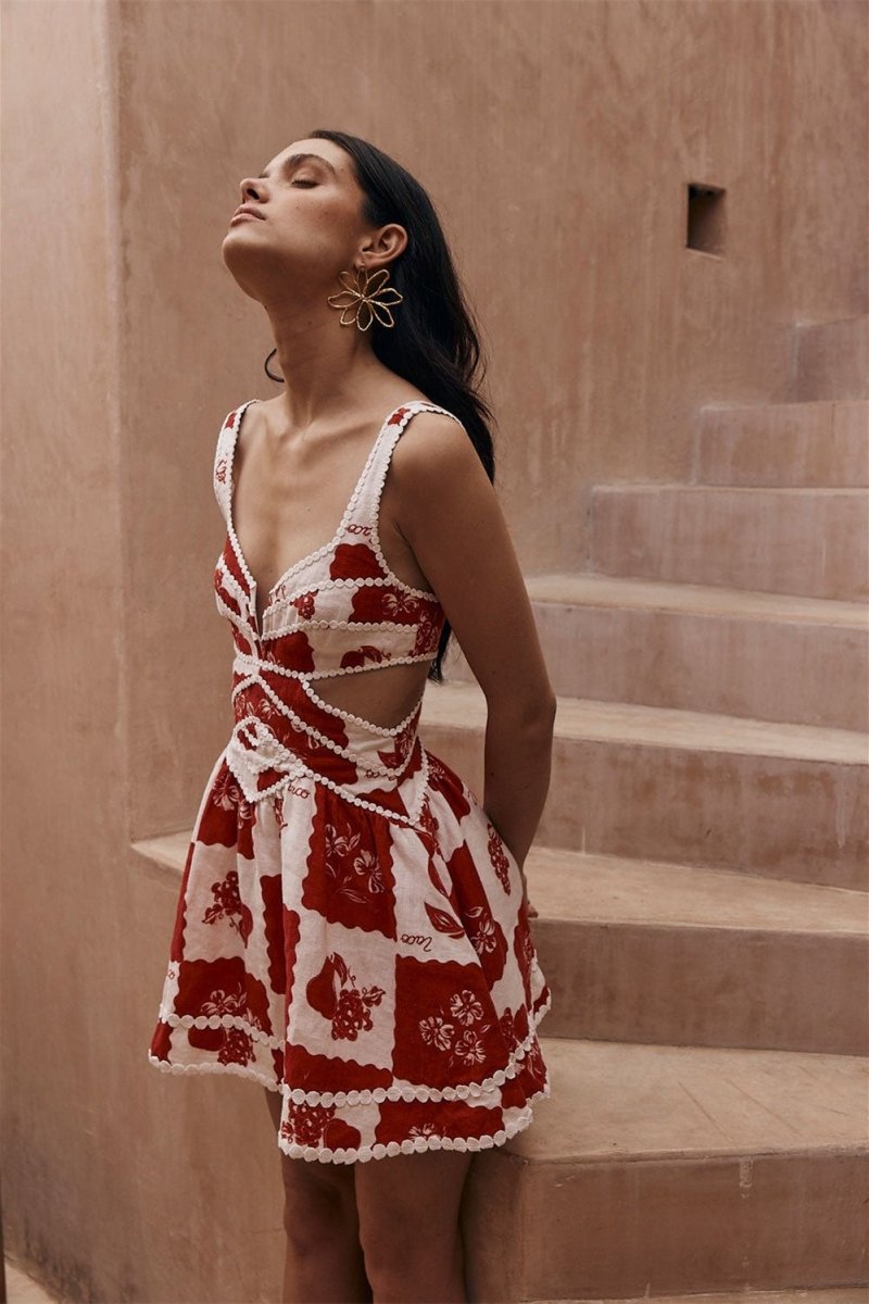 Robe décolleté femme | Mini