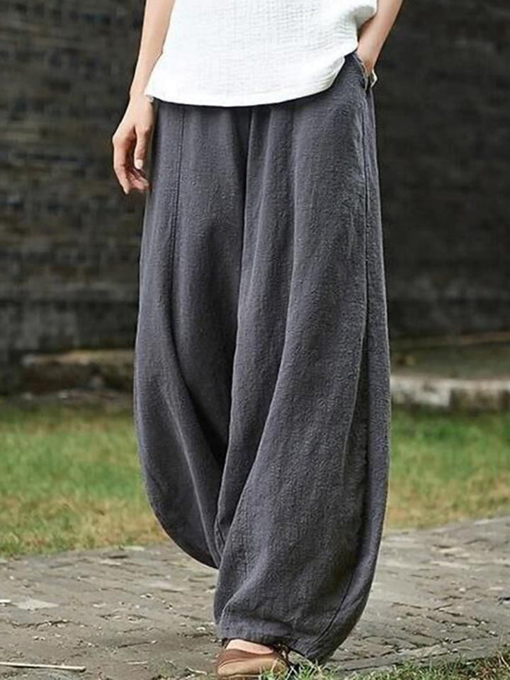 Pantalon large et aéré pour femme | jambes larges