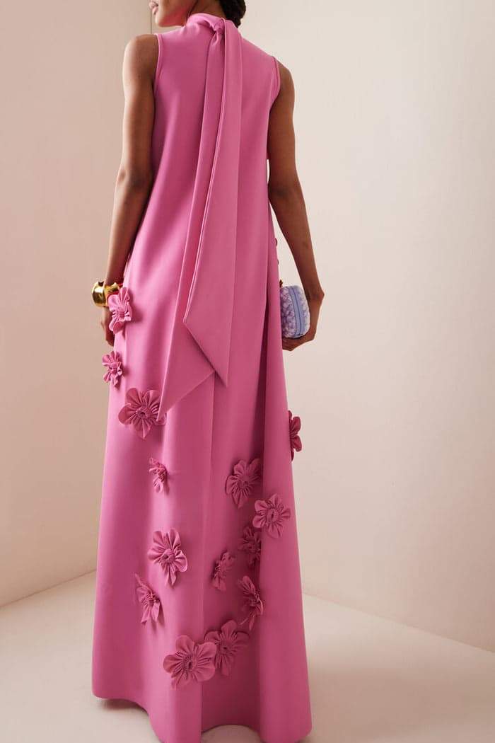 Robe Sans manches fleurie pour femme | Maxi