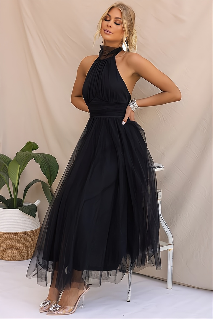 Robe d'été pour invitée de mariage pour femme | Midi