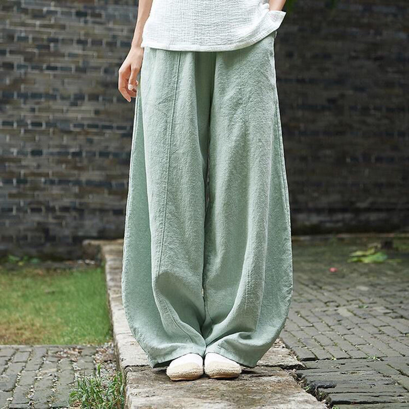 Pantalon large et aéré pour femme | jambes larges