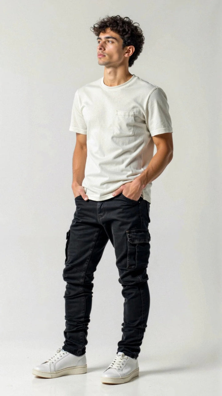 Casual Stretch Cargo Pants for Men